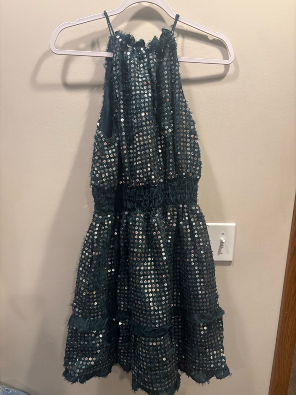 Anthropologie Somerset Shine Mini Halter Dress - Picture 10 of 12